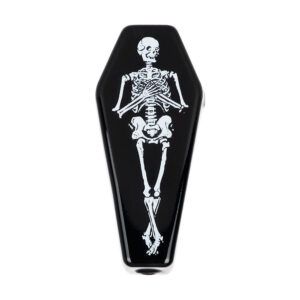 Kush Cargo Skelly's Coffin Glass Hand Pipe