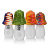 EG Glass Mushroom Wig Wag Hand Pipe