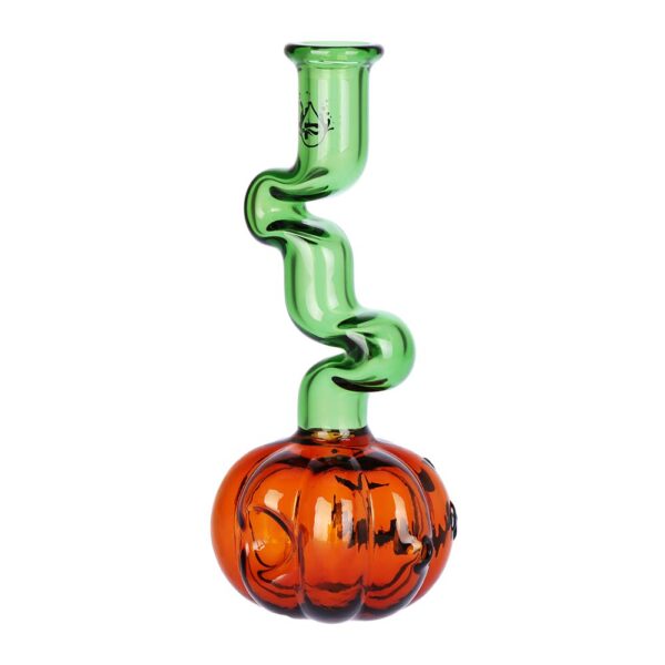 d15fd810-481c-4ea3-bc49-ed184711ac13.jpg Pulsar Twisty And Wicked Jack-O-Lantern Glass Hand Pipe
